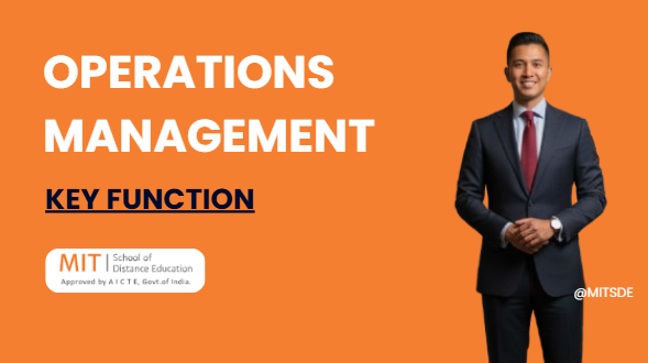 operation management key function