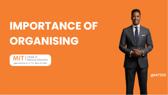 Importance of Organising - MITSDE