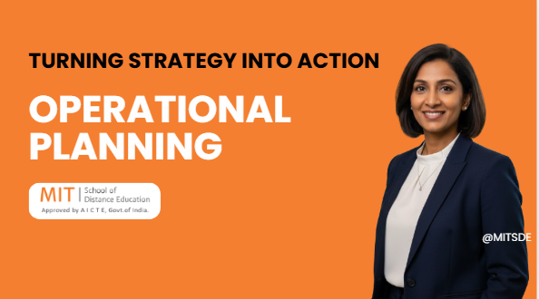Operational Planning in Management Turning Strategy into Action