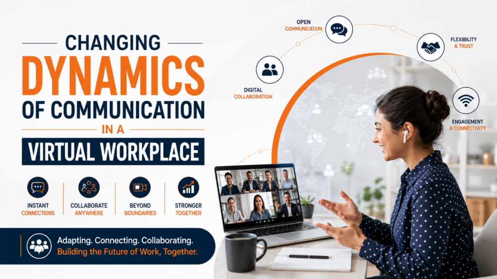 changing dynamics of communication in a virtual workplace