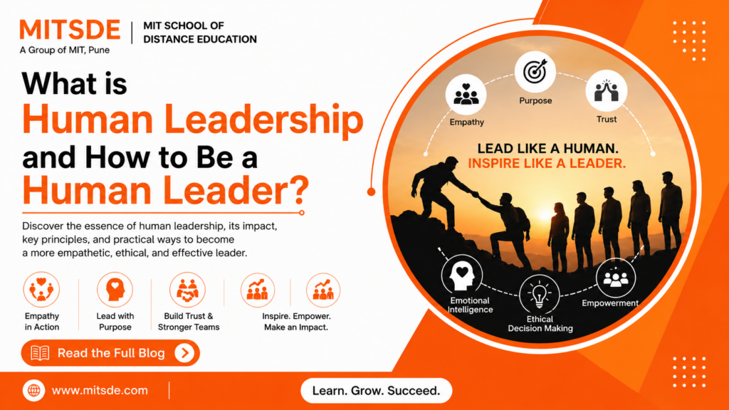 Lead like a human, inspire a leader