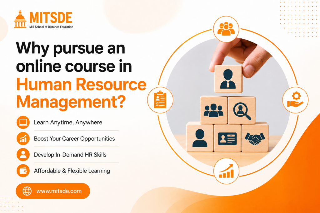 Why pursue an online course in Human Resource Management