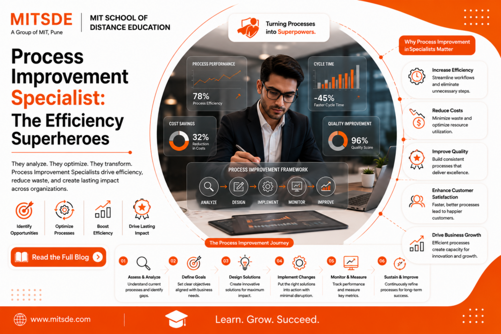 Process Improvement Superheroes Infographic