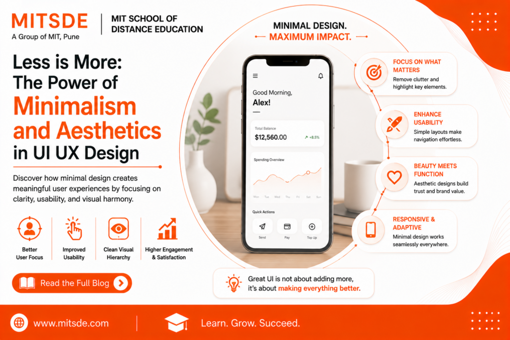 Less is More The Power of Minimalism and Aesthetics in UI UX Design