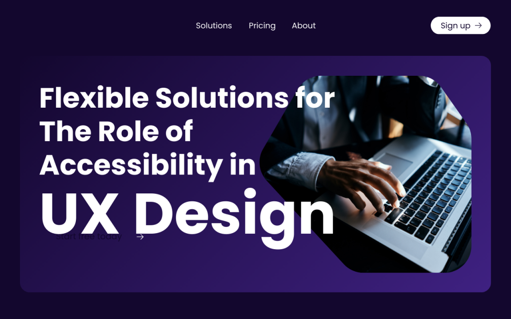 The Role of Accessibility in UX Design