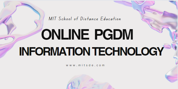 Online PGDM in IT