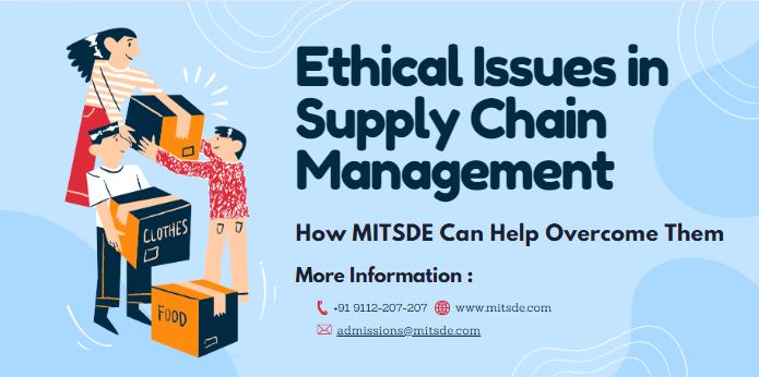 Ethical Issues in Supply Chain Management and How MITSDE Can Help Address Them