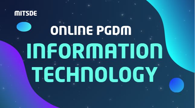 MITSDE's Online PGDM in Information Technology