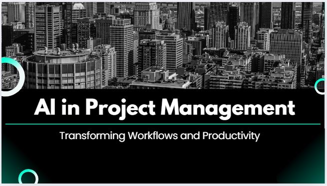 AI in Project Management: Transforming Workflows and Productivity