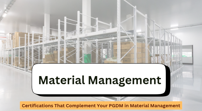 pgdm in material management