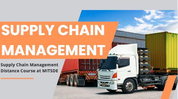 supply chain management distance course at mitsde