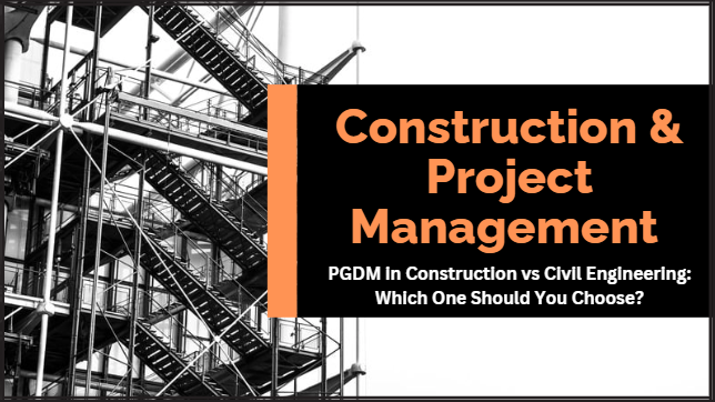 pgdm in construction and project management