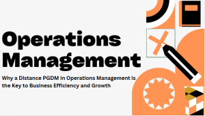 distance pgdm in operations management