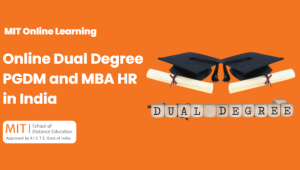 online dual degree pgdm and mba hr in india