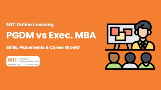 pgdm vs executive mba