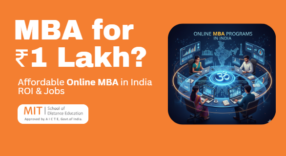 Affordable Online MBA Programs in India