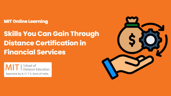 distance certification in financial services
