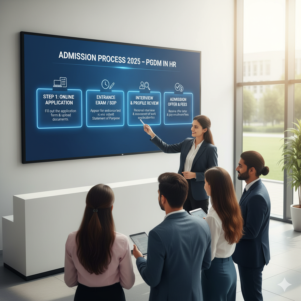 Admission Process 2025 – PGDM in HR