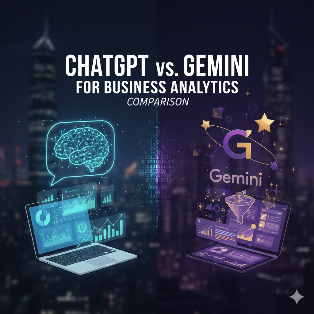 ChatGPT vs Gemini for Business Analytics Comparison