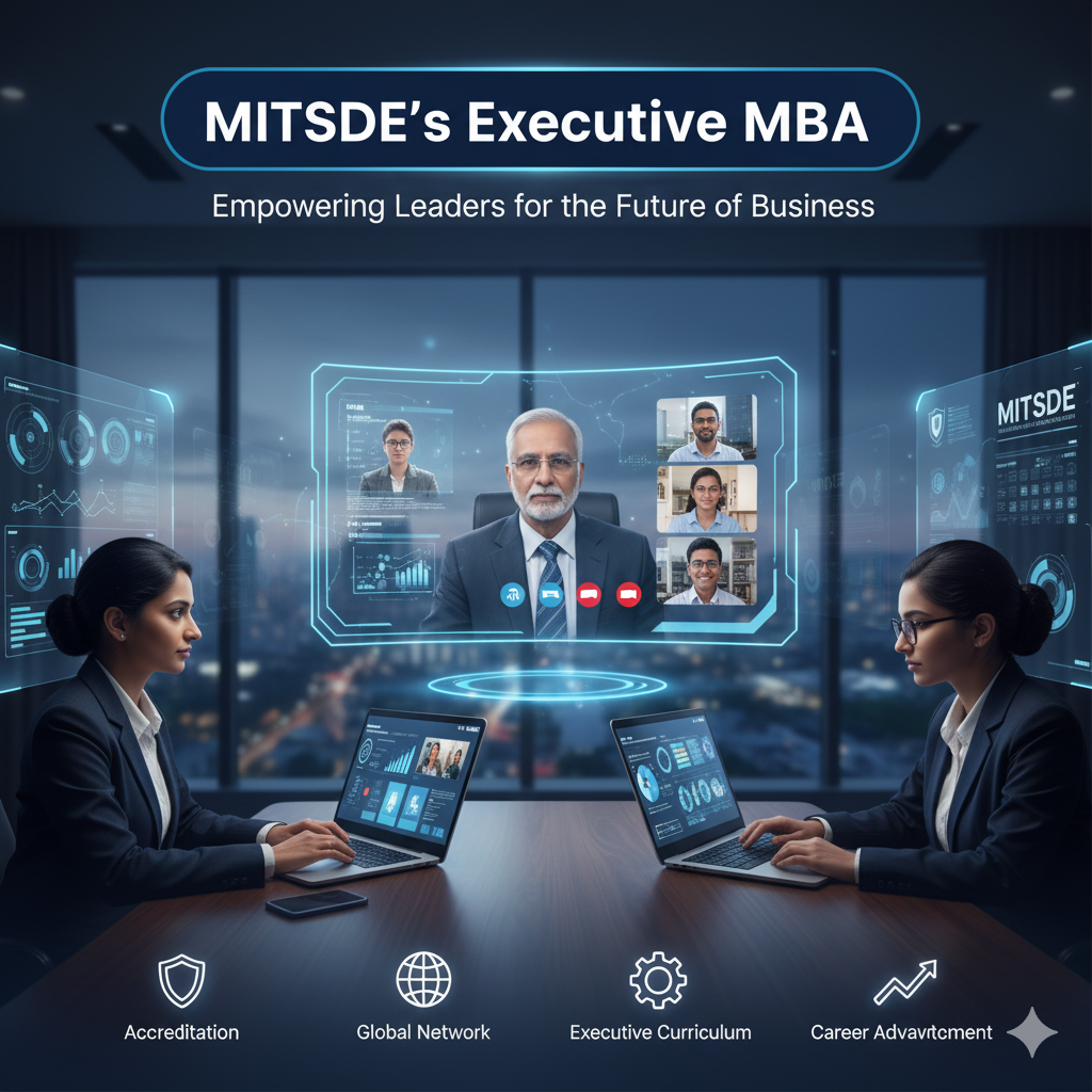 MITSDE’s Executive MBA Learn While You Lead
