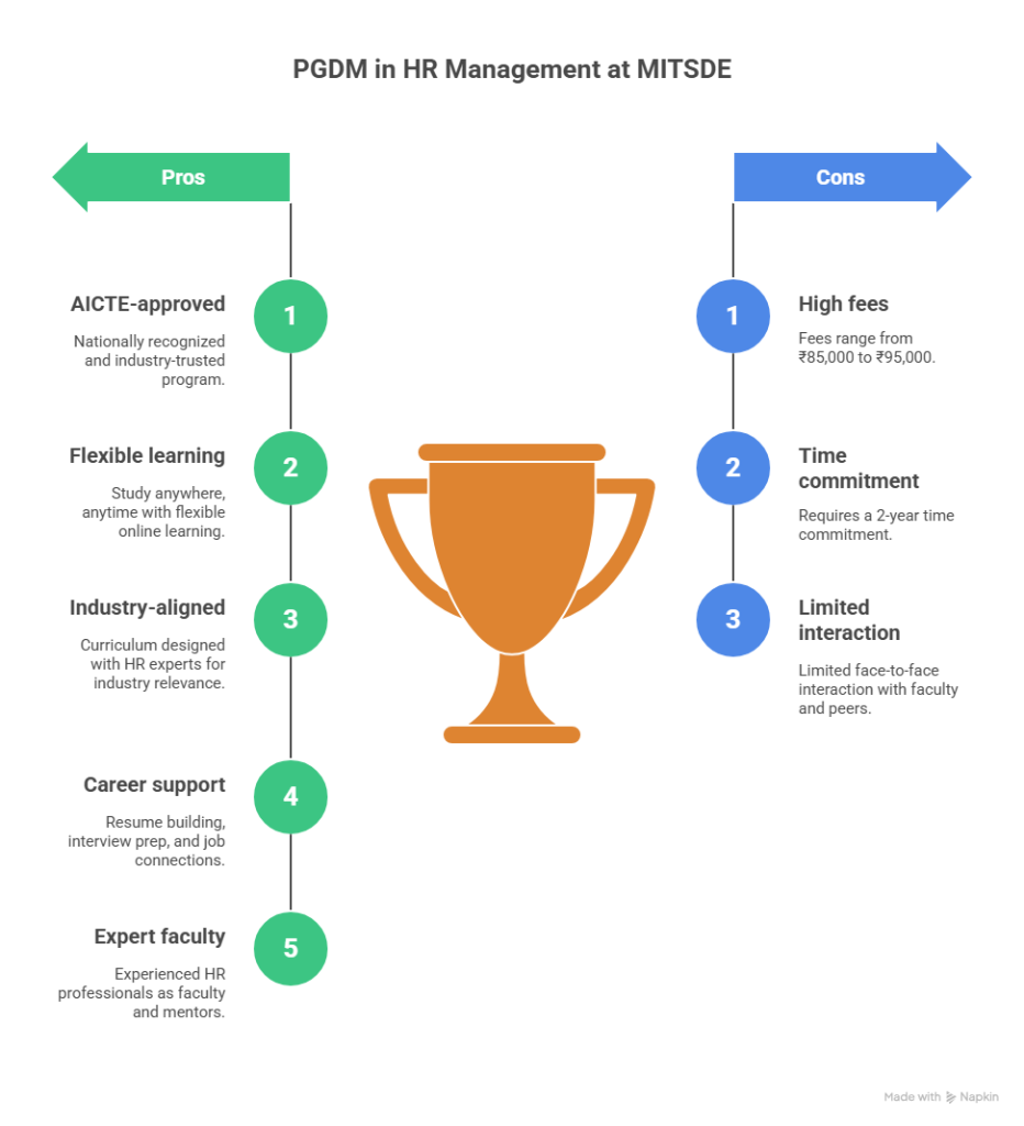 PGDM in HR Management prons & cons