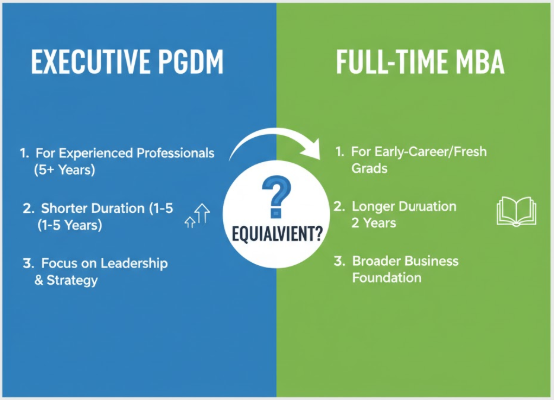 executive pgdm vs mba