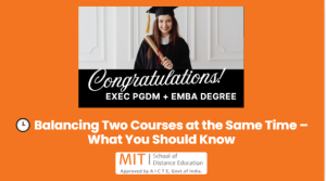 two courses at the same time