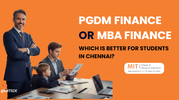 PGDM in Finance OR MBA in Finance