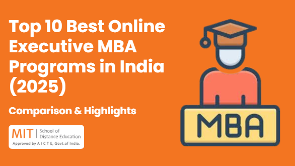 best online executive mba programs in india