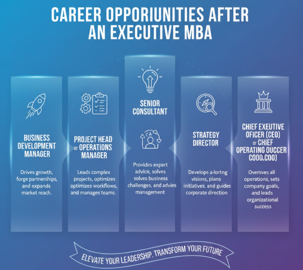 career opportunities after an executive mba