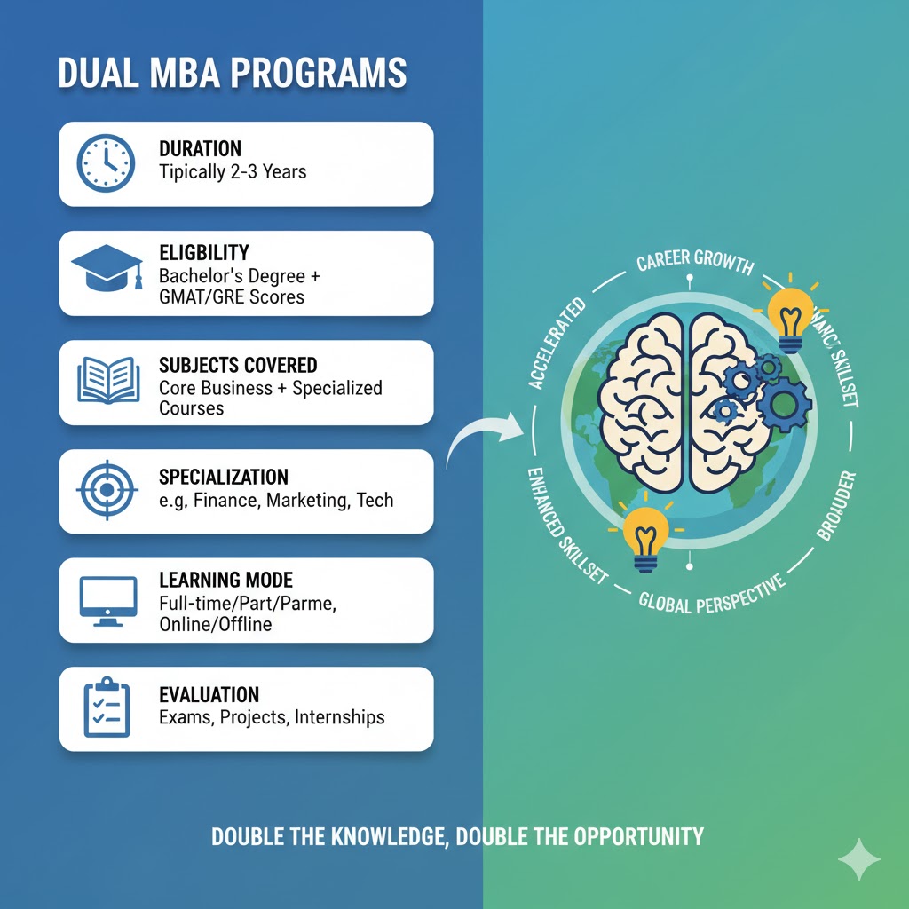 features of dual mba programs