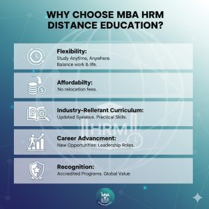 why choose mba hrm distance education