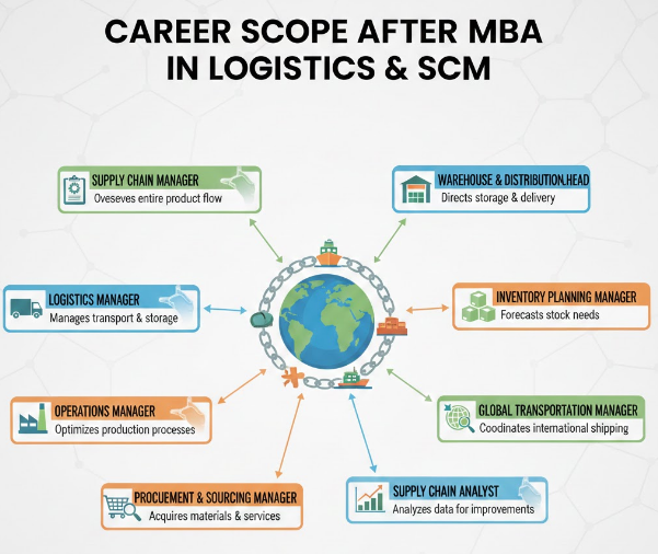 career scope after mba in logistics & scm