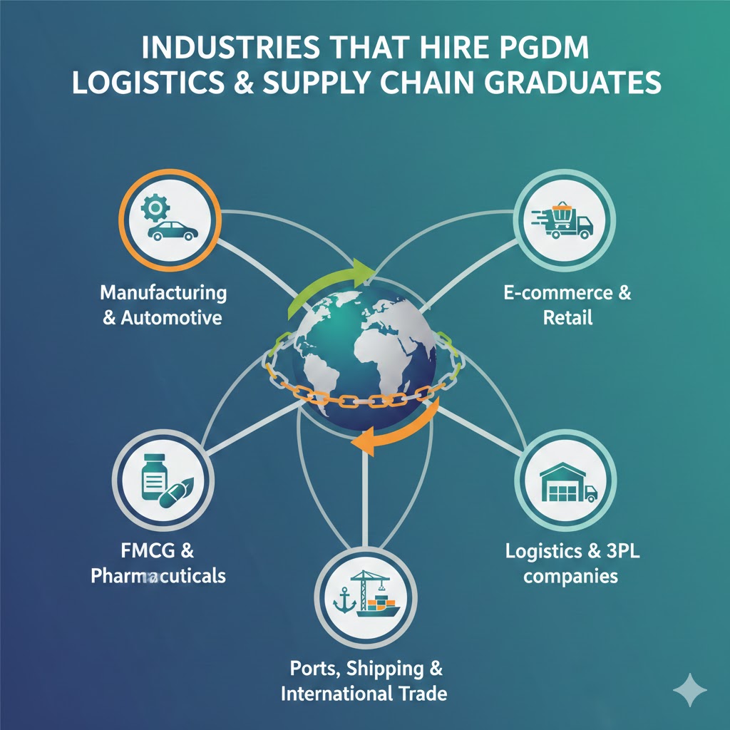 industries hire pgdm logistics and supply chain graduates