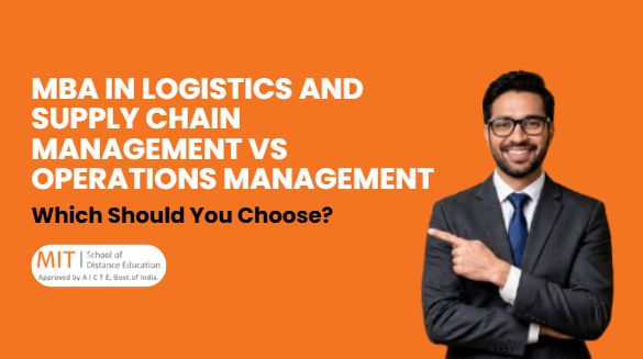 logistics and supply chain management vs operations management