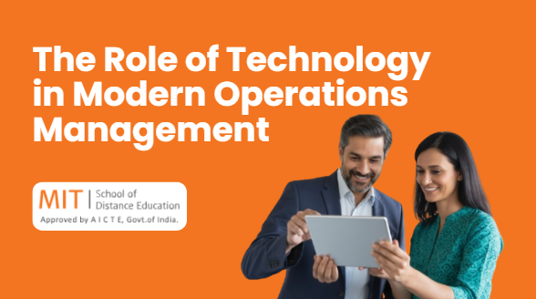 modern operations management