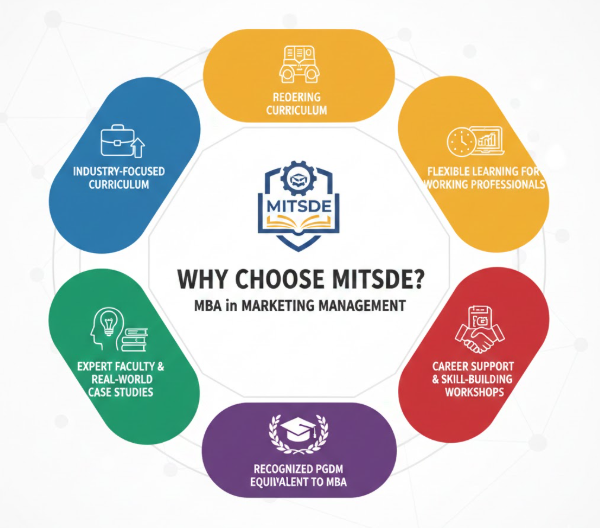 why choose mitsde for mba in marketing management