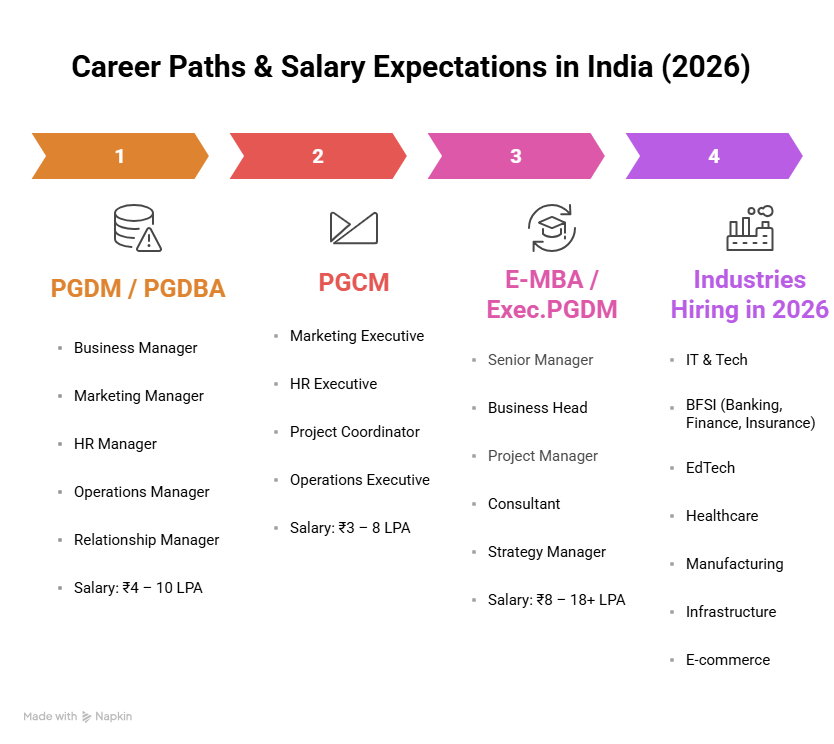 Career Paths & Salary Expectations job oriented courses 2026 in India