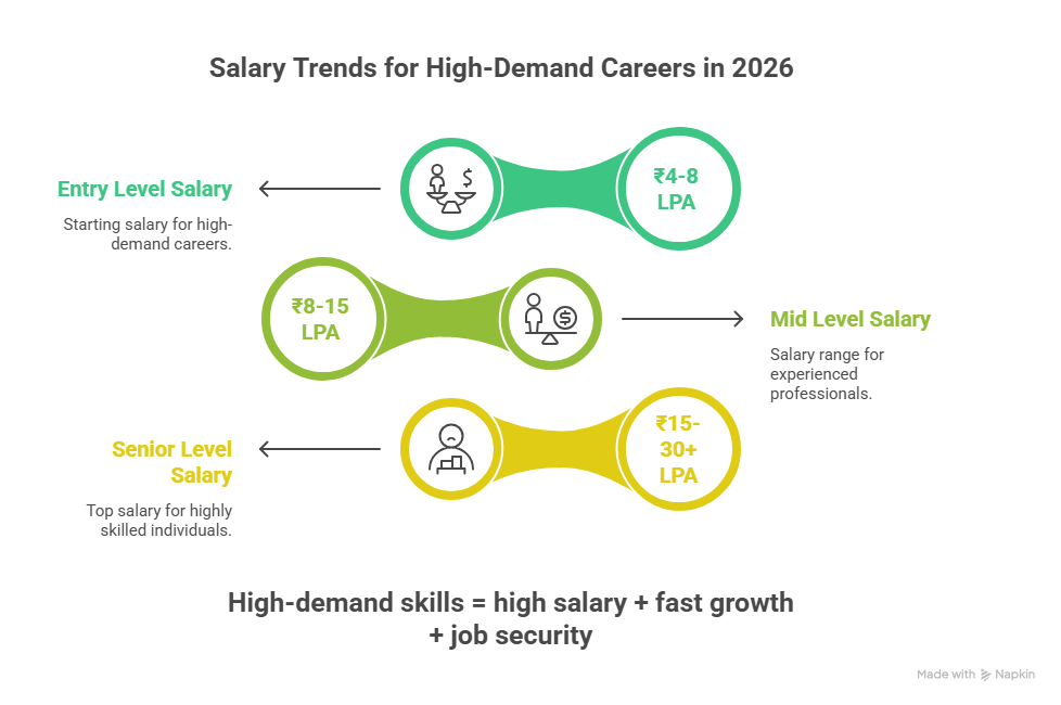Salary Trends for High-Demand Careers in 2026 MITSDE