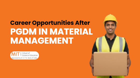 pgdm in material management career
