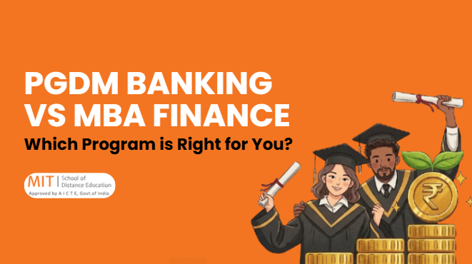 pgdm banking vs mba finance