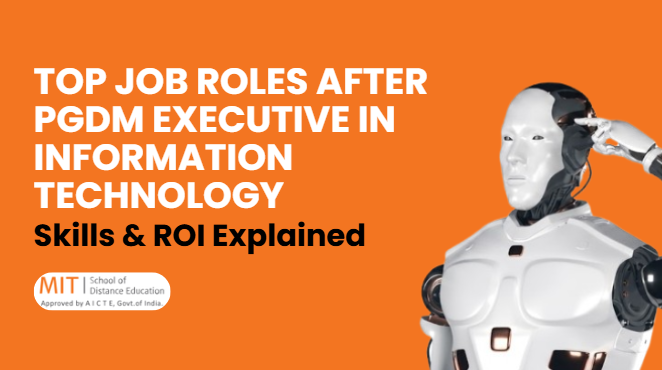 job roles after pgdm executive in information technology