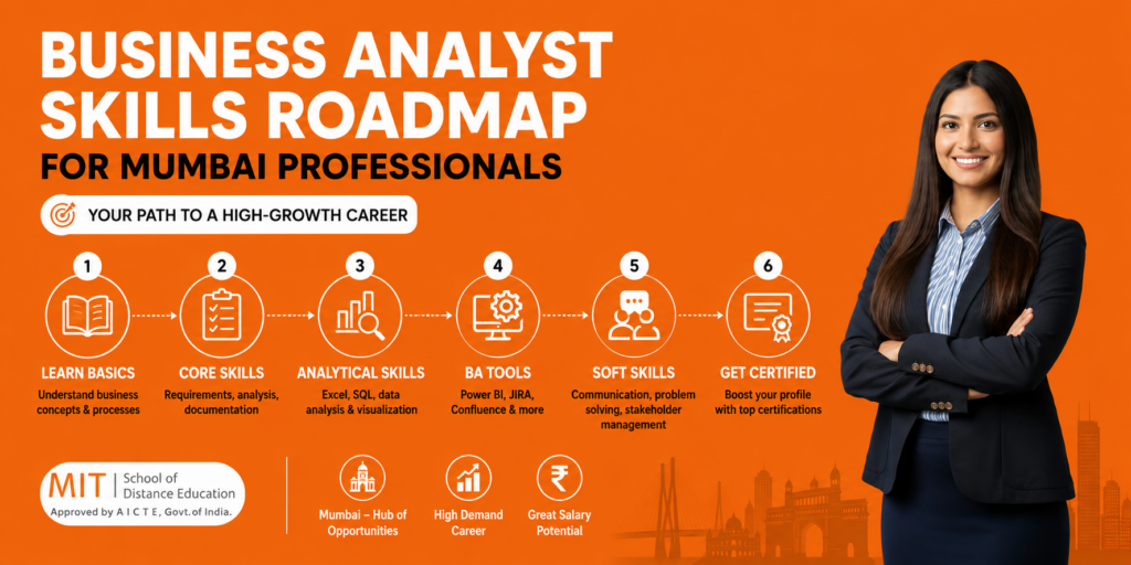 Business Analyst skills roadmap for Mumbai professionals