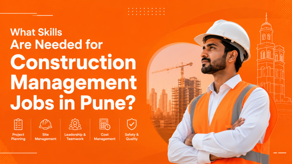 construction management jobs in pune